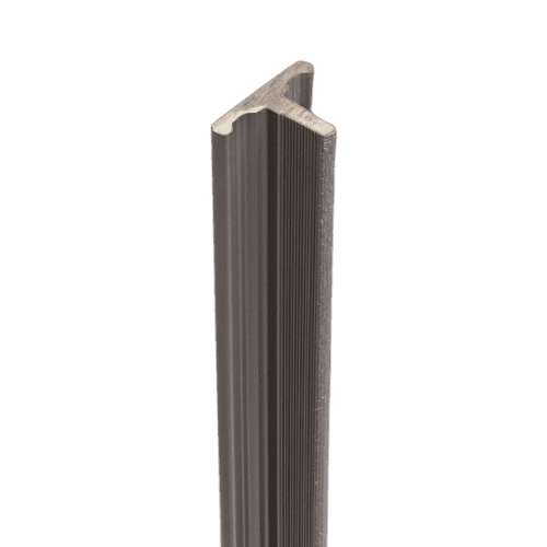 Composite Slatted Cladding Joint Trim - 3.6mtr Argent