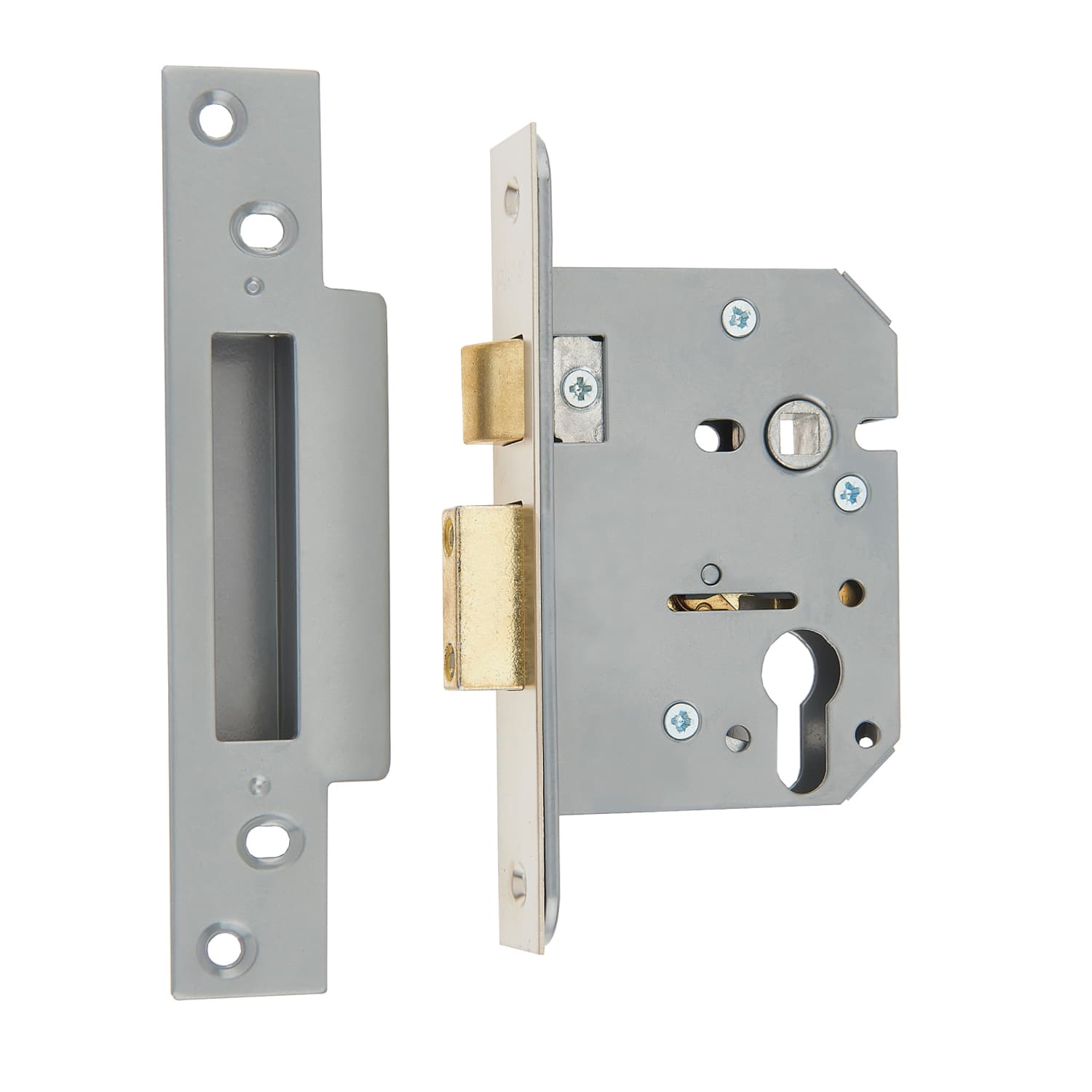 Era Mortice Euro Case Profile Sashlock 76mm Satin Chrome