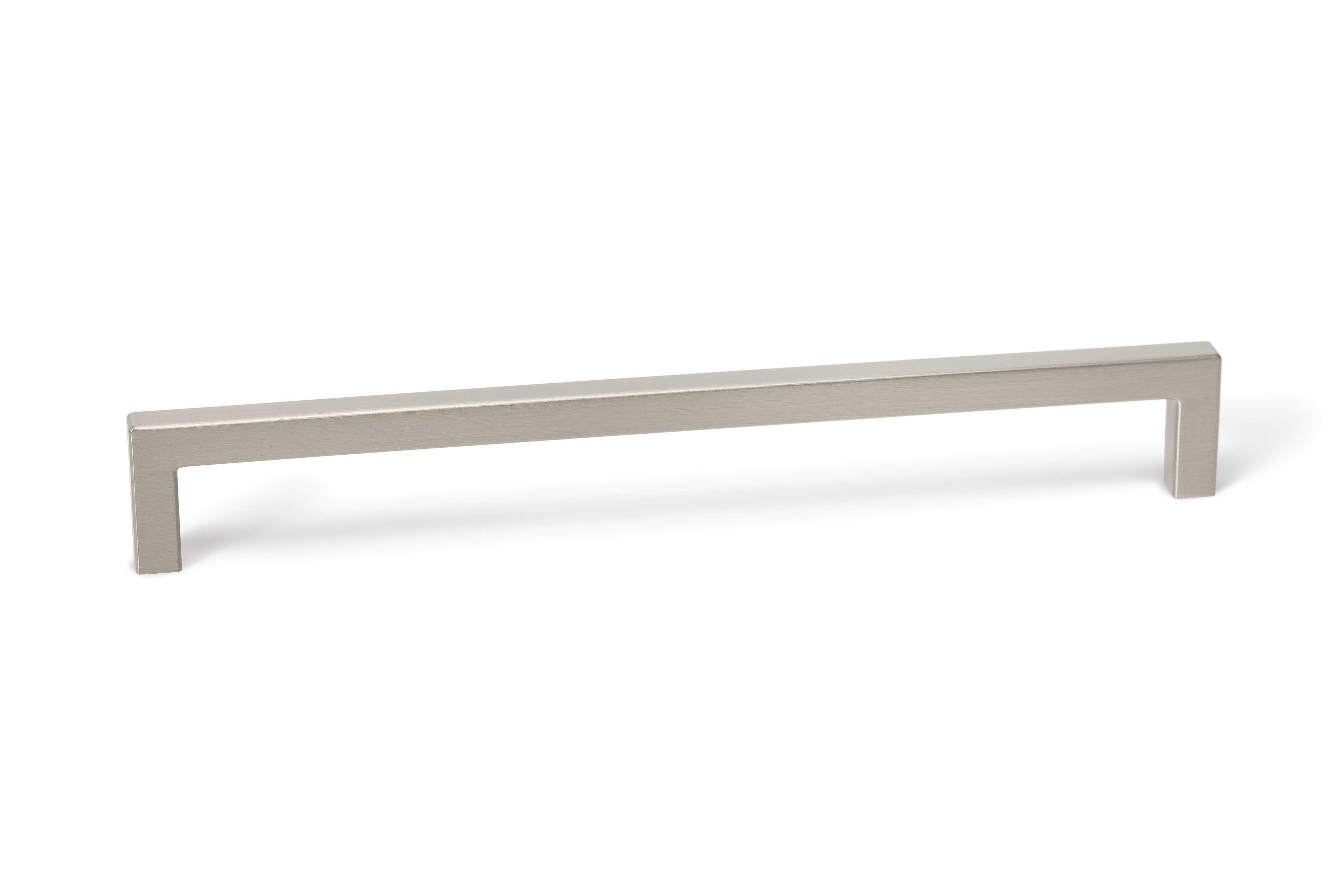 U Pull Handle Brushed Nickel 128mm Centre