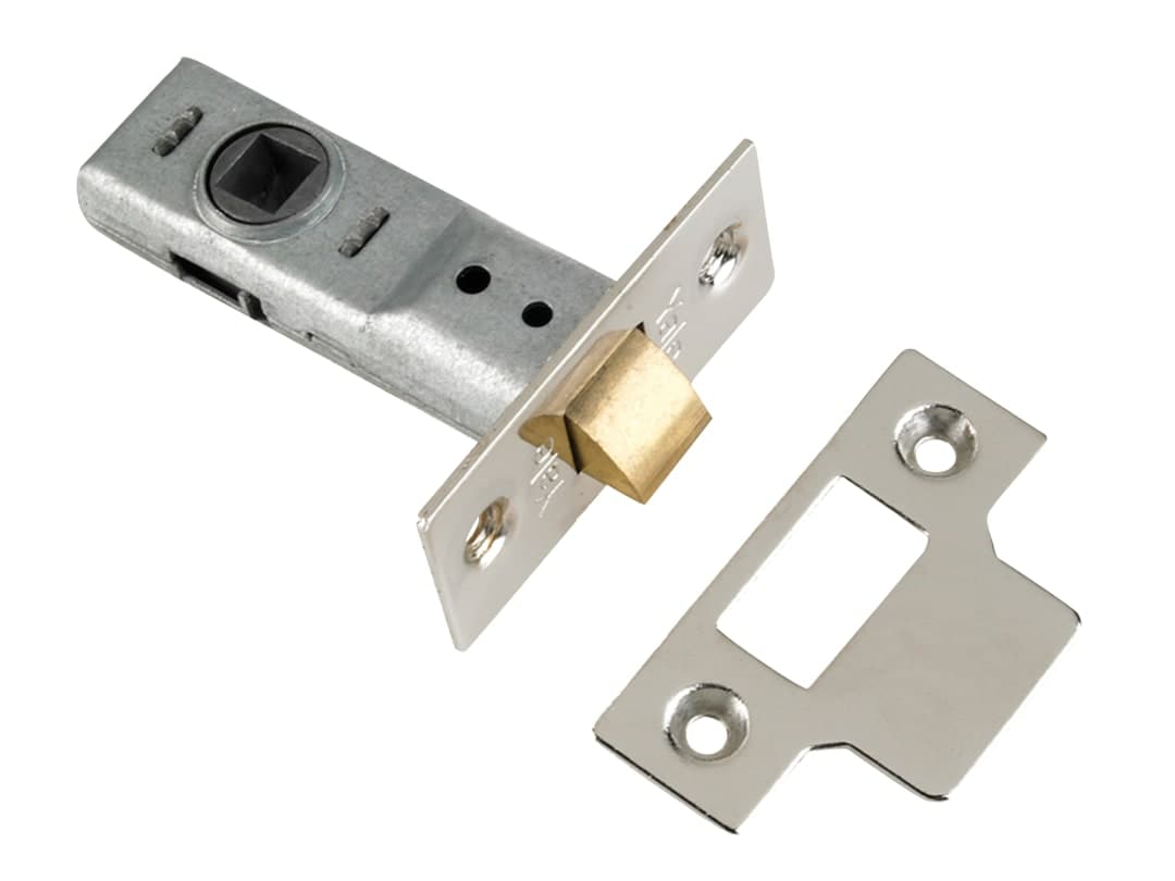 Yale Locks M888 Tubular Mortice Latch 64mm 2.5in Chrome Finish Pack of 3 2.53888E+11