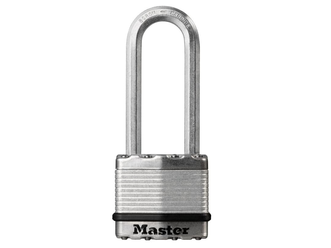 Master Lock Excell™ Laminated Steel 45mm Padlock - 64mm Shackle M1EURDLJ