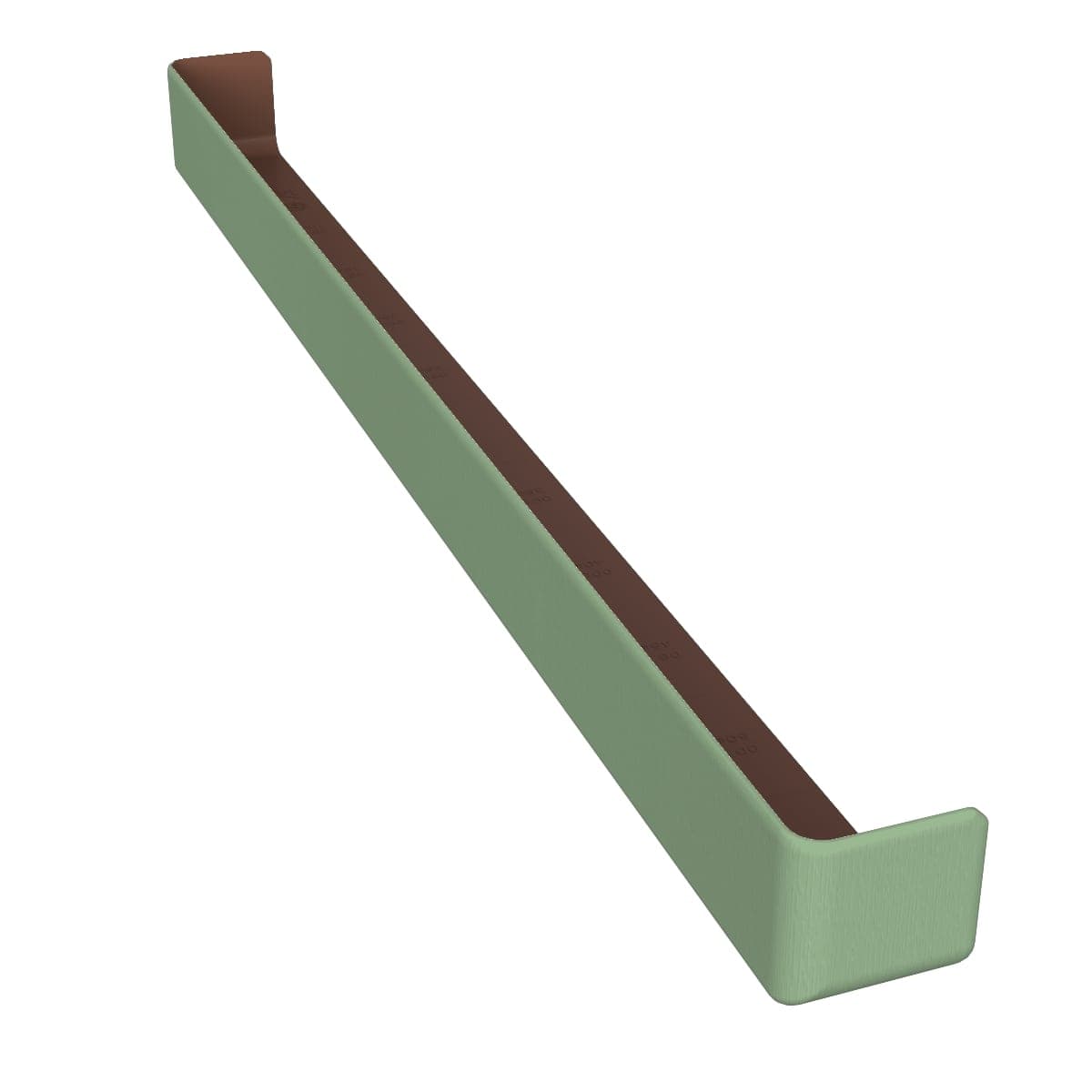 Chartwell Green Woodgrain Fascia Double Ended Corner Trim - 600mm