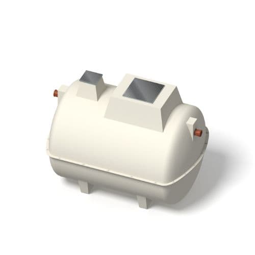 Marsh ENCO 16 Person Sewage Treatment Plant with 750mm Riser - Pumped Outlet