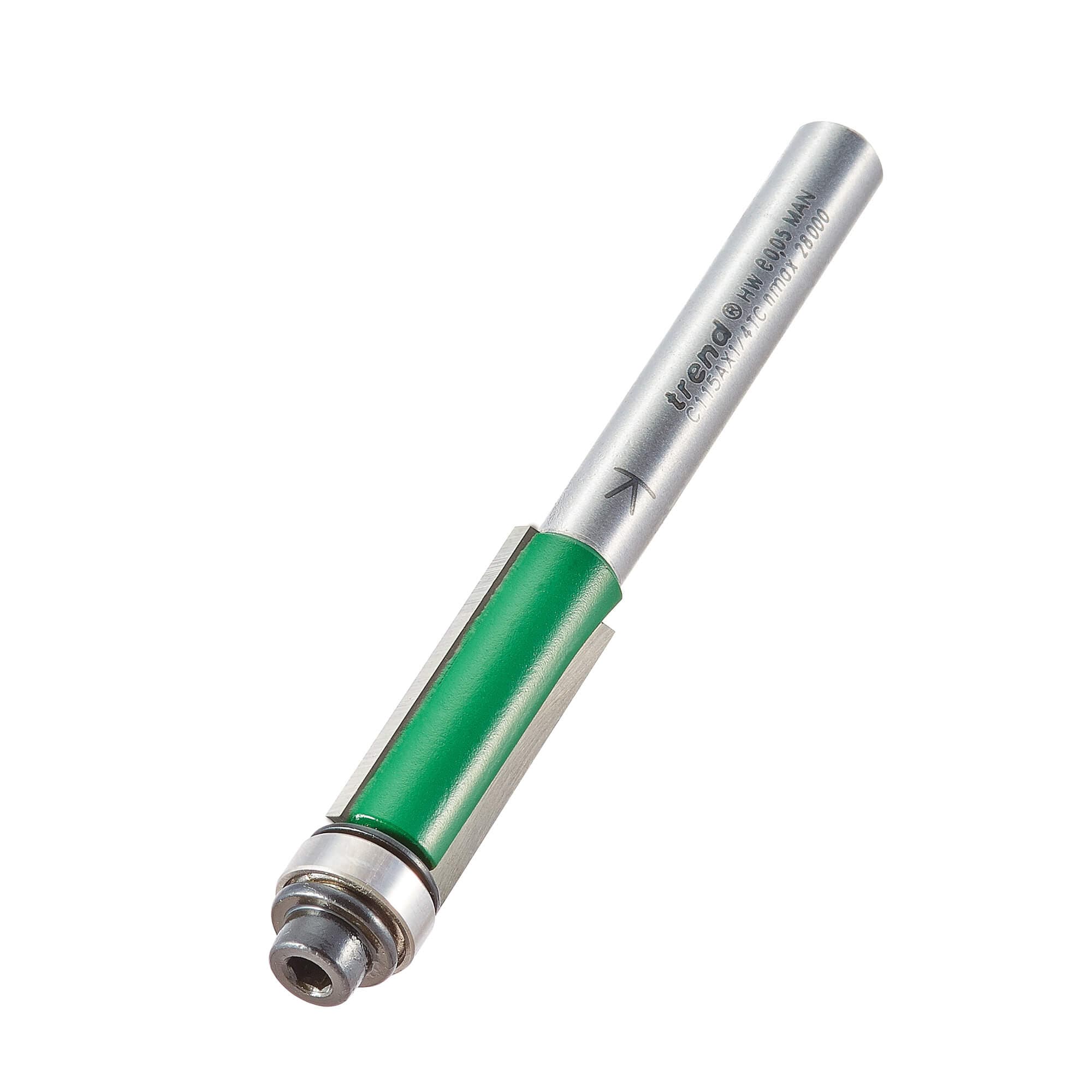 Trend Self Guided Trimmer 9.5Mm Diameter Pk 1 C115AX1/4TC