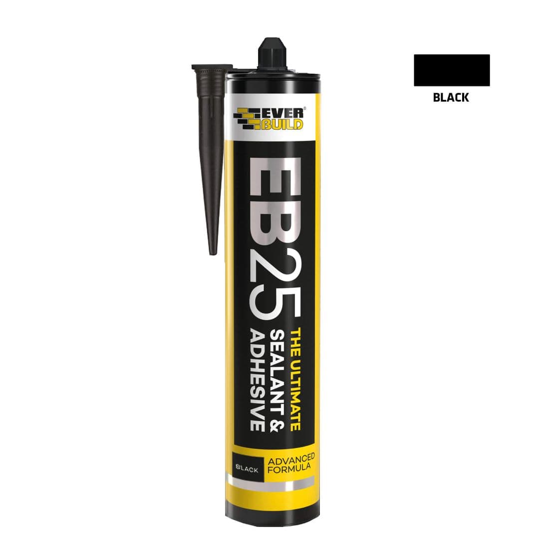 Everbuild Eb25 Black 300Ml