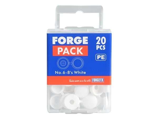 Forgepack FPHCC1 Hinged Cover Caps No. 6-8ftS (Pack Of 20)