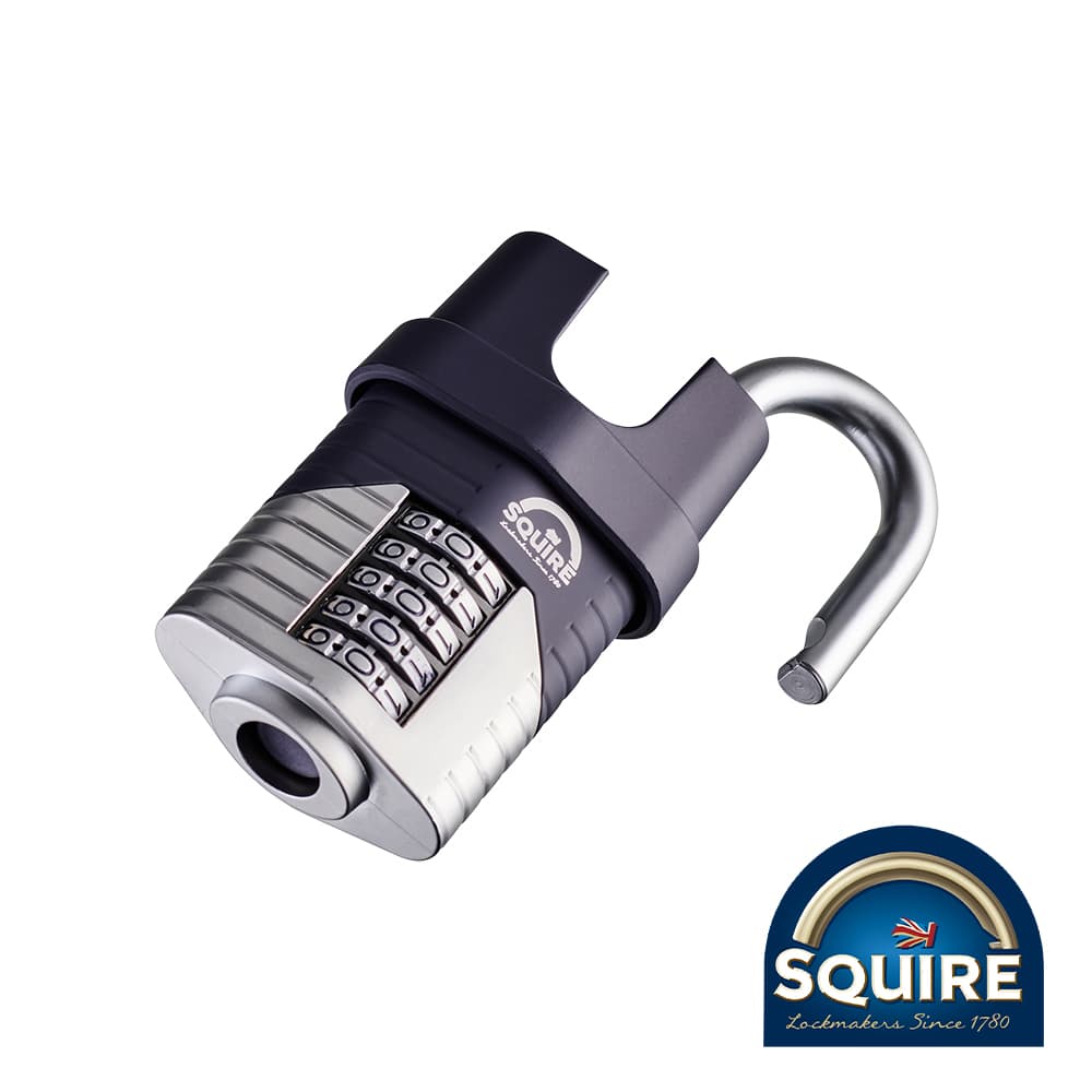 Squire SQR701999 Vulcan Combination Padlock - Boron Closed Shackle - Vulcan Combi 60Cs 60Mm Blister Pack 1