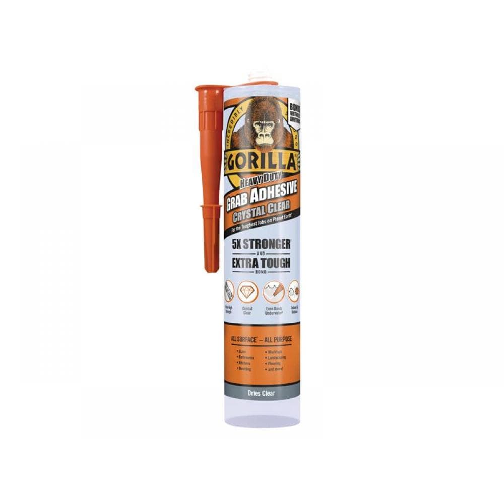 Gorilla Glue 2044402 Gorilla Heavy-Duty Grab Adhesive Clear 270Ml
