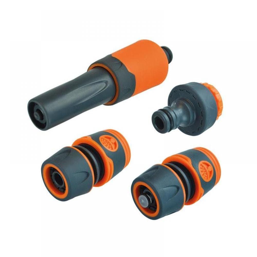 Faithfull YM5814F Plastic Hose Fittings Starter Kit 1/2In