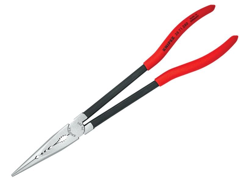 Knipex 28-71-280 SB Long Reach Straight Needle Nose Pliers 280Mm