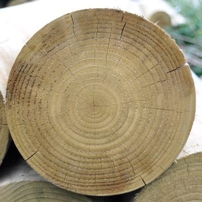 200mm Machined Round Flat