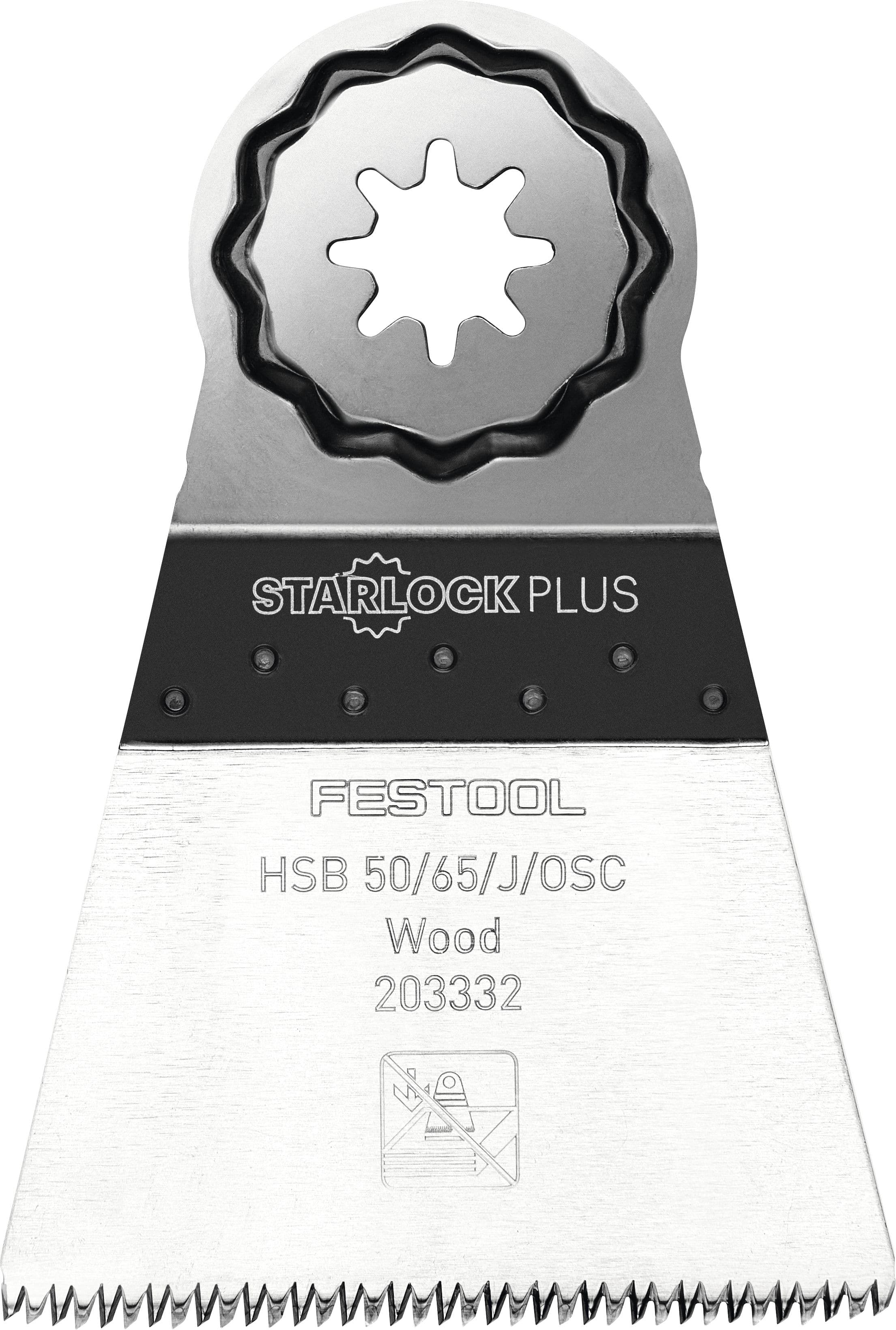 Festool 203332 Hsb 50/65/J/OSC/5 Wood Saw Blade for Multitool