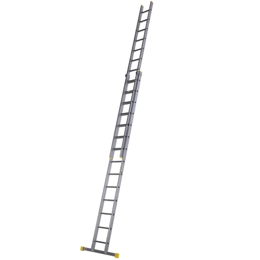 Werner 57711420 Square Rung Double Extension Ladder 4.13m