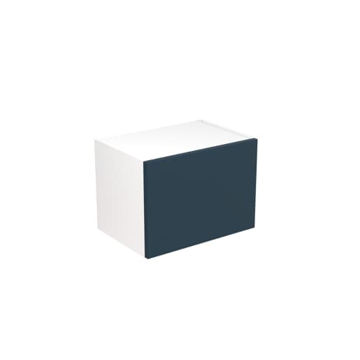 Flatpack 500 Bridging Wall Kitchen Cabinet Slab Supermatt Blue