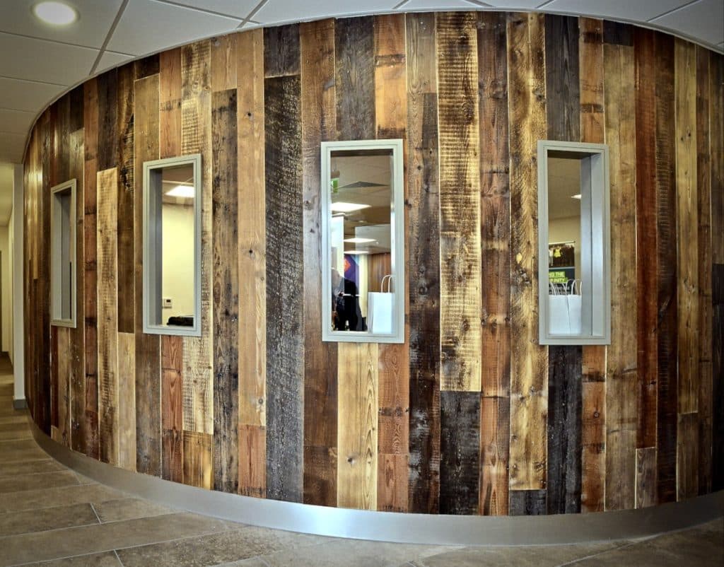 Sample of Reclaimed Board Cladding