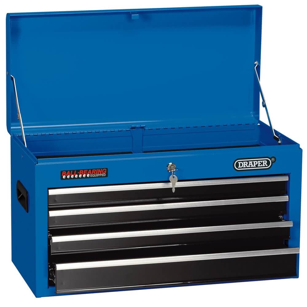 Draper 14589 Tool Chest 4 Drawer 26in Blue each