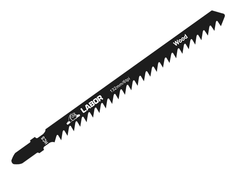 Labor Hcs Jig Saw Blades - Wood | 132Mm | Per 5 LABZBJ00800