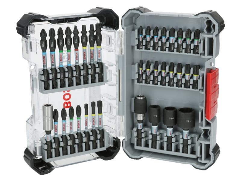 Bosch Powertool Accessories 2608522517 Pro Impact Screwdriver Bit Set 36 Piece