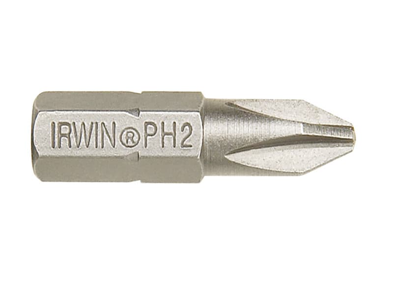 Irwin® 10504331 Phillips Insert Bits Ph2 25Mm (Pack 10)