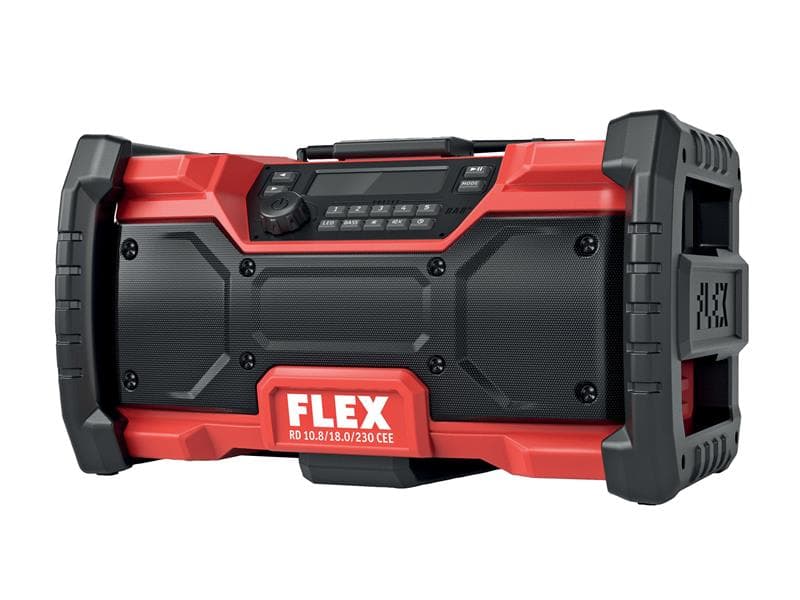 Flex Power Tools 518255 Rd 10.8/18.0/230 Cordless Radio 240V & Li-Ion Bare Unit