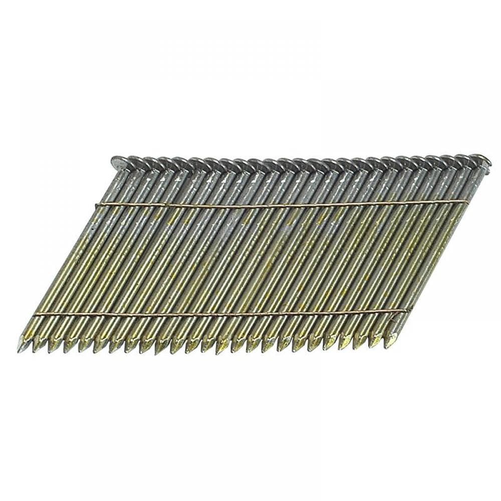 Bostitch S31090 28° Bright Smooth Shank Stick Nails 3.1 X 90Mm (Pack 2000)
