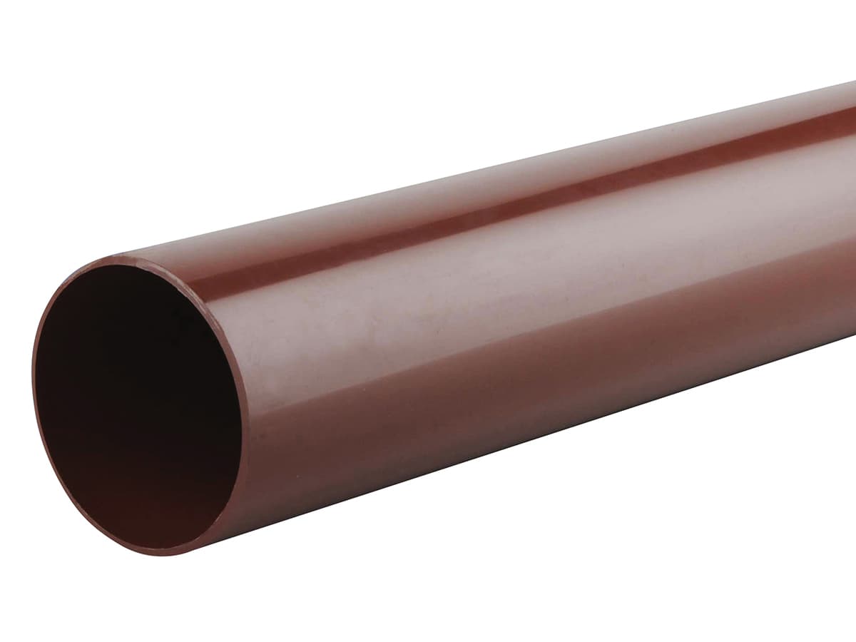 Osma RoundLine 0T084 Pipe 68mm Brown 4M