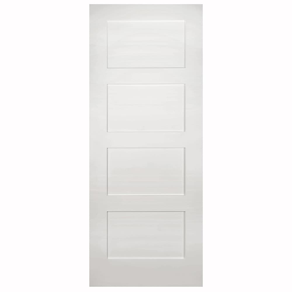 Deanta White Primed Traditional MDF Solid Core Coventry Door, 1981x610x35mm