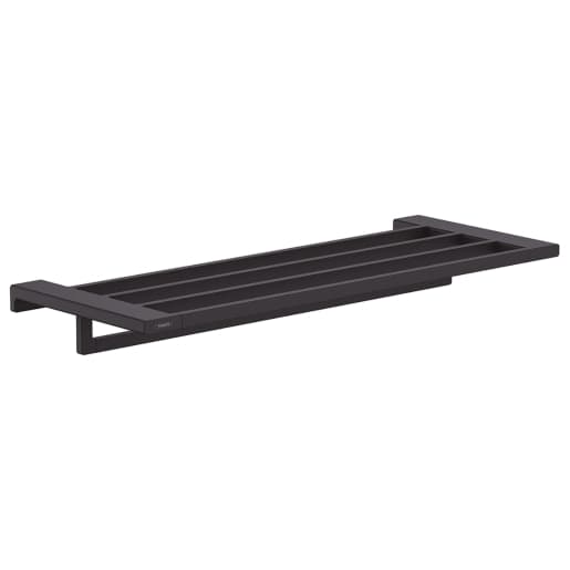 Hansgrohe AddStoris Towel rack with towel rail - Matt Black - 41751670