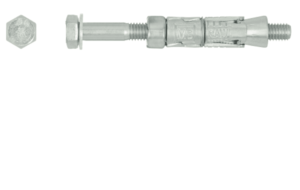 Rawlplug M6/10L Rawlbolt Loose Qty 5