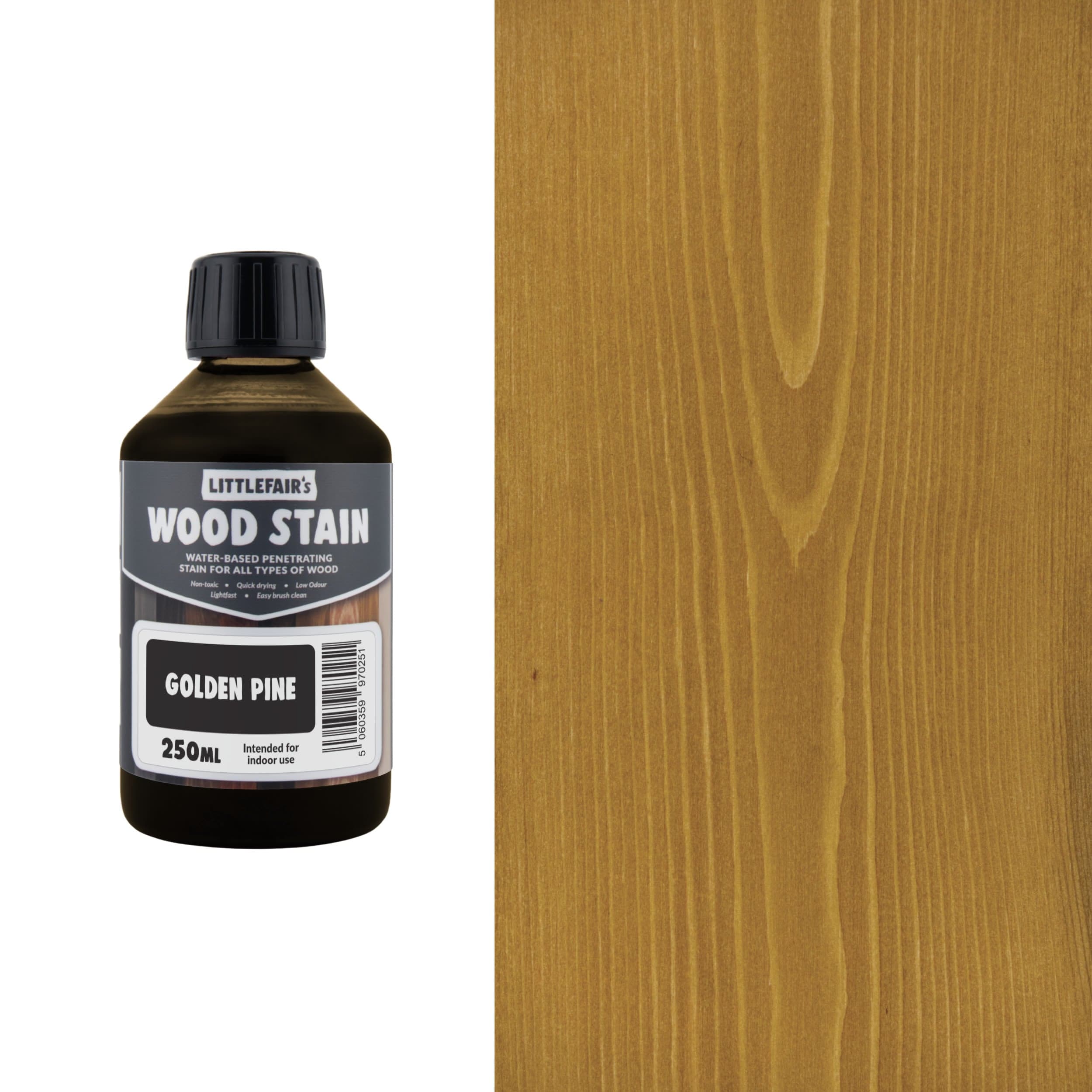 Littlefairs Water Based Wood Stains - Non Toxic & Eco Friendly