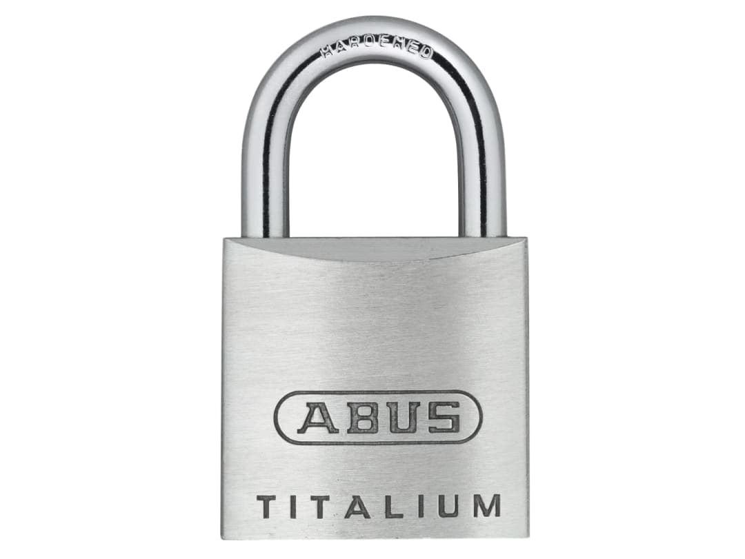 ABUS Mechanical 64TI/25mm TITALIUM™ Padlock Carded 10056362-01