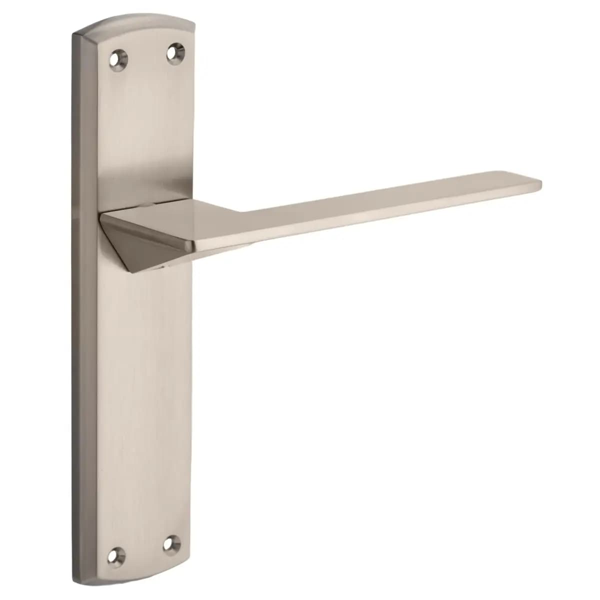 Kingston Lever Latch Door Handle - Brushed Nickel - Pair - Designer Levers