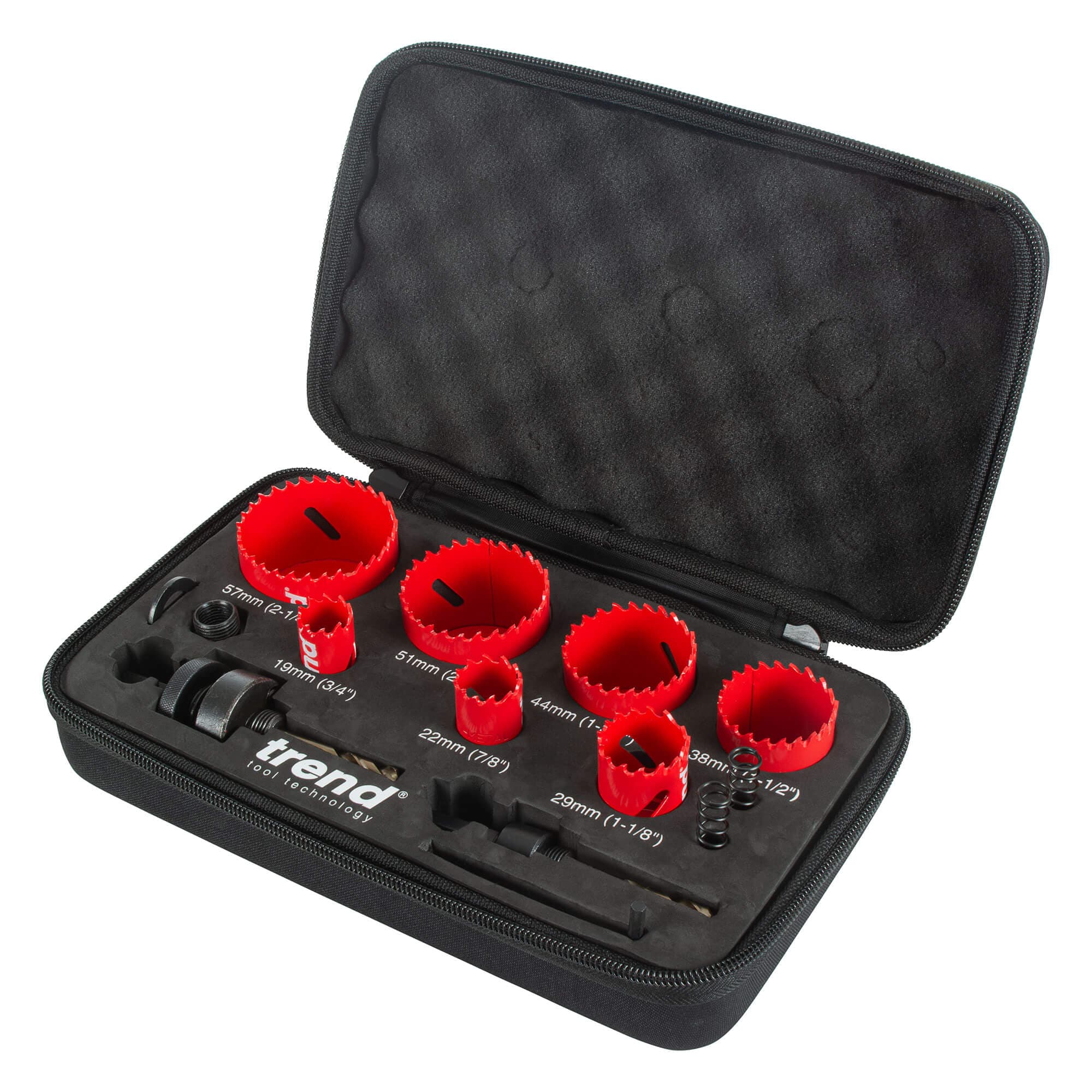 Trend Hss Bi-Metal 8% Cobalt Holesaw 7Pc Plumbing Set Pk 7 HS/SET/7