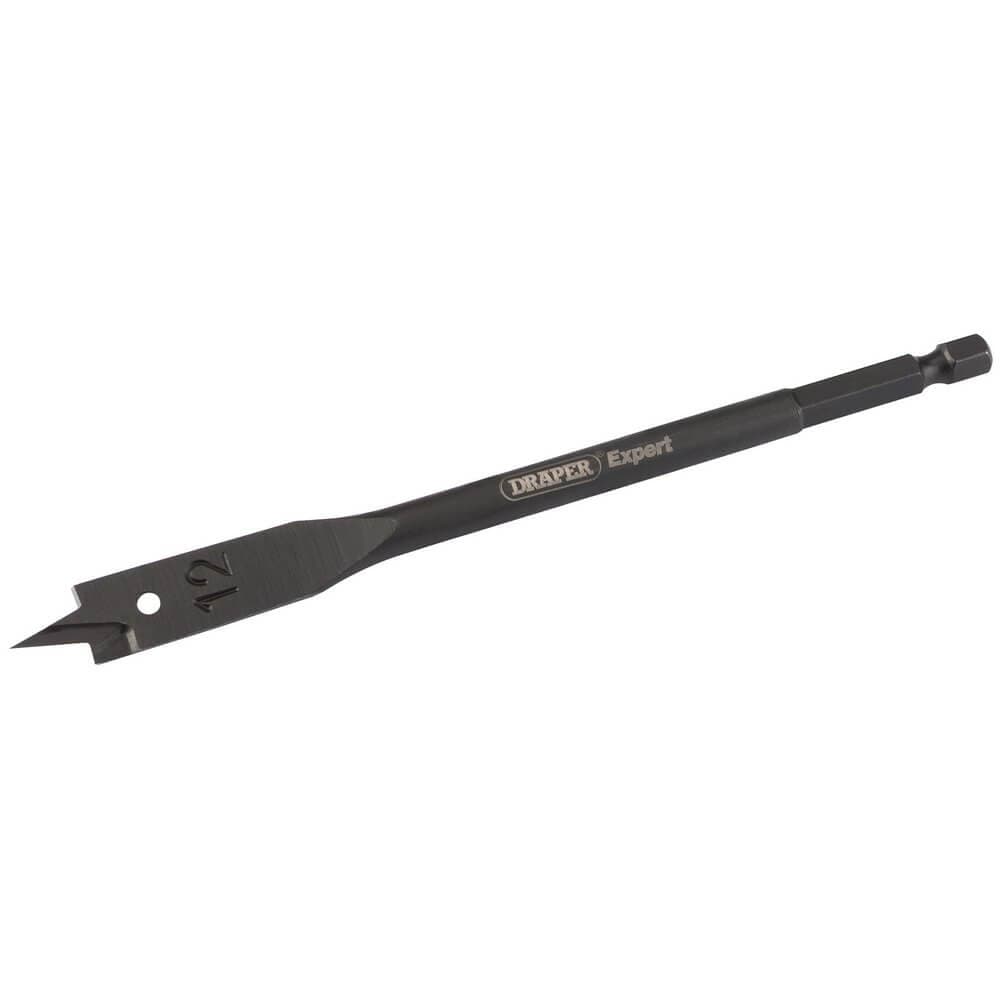 Draper Expert 03155 Flat Wood Bit 12Mm each