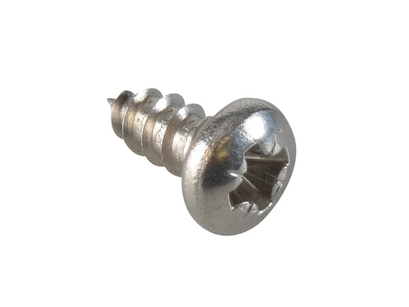 Forgefix FPSTPP144SS Self-Tapping Screw Pozi Compatible Pan Head Ss 1/4In X 4 Forgepack 80