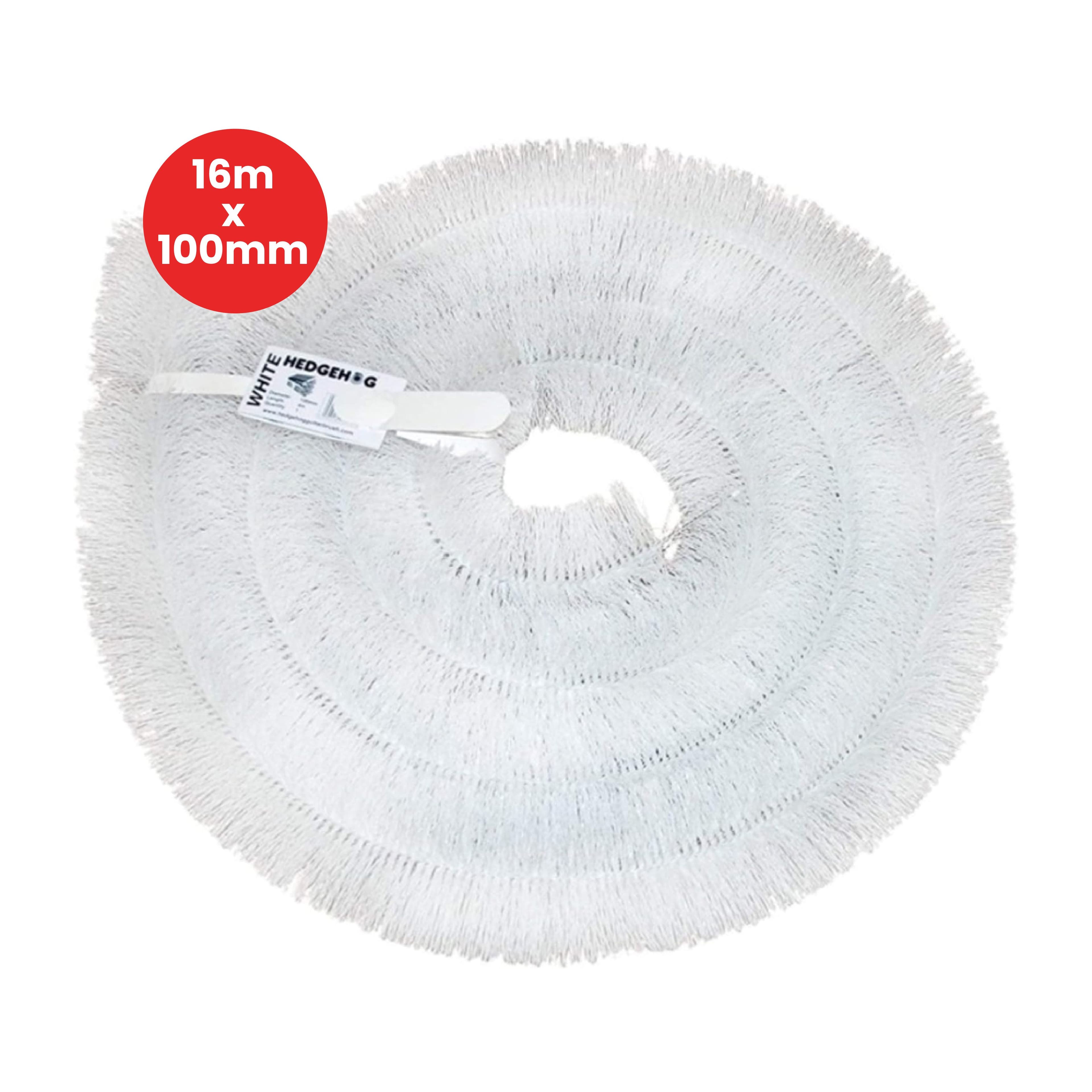 Hedgehog Gutter Brush Leaf Guard White – 16m x 100mm Original Organics