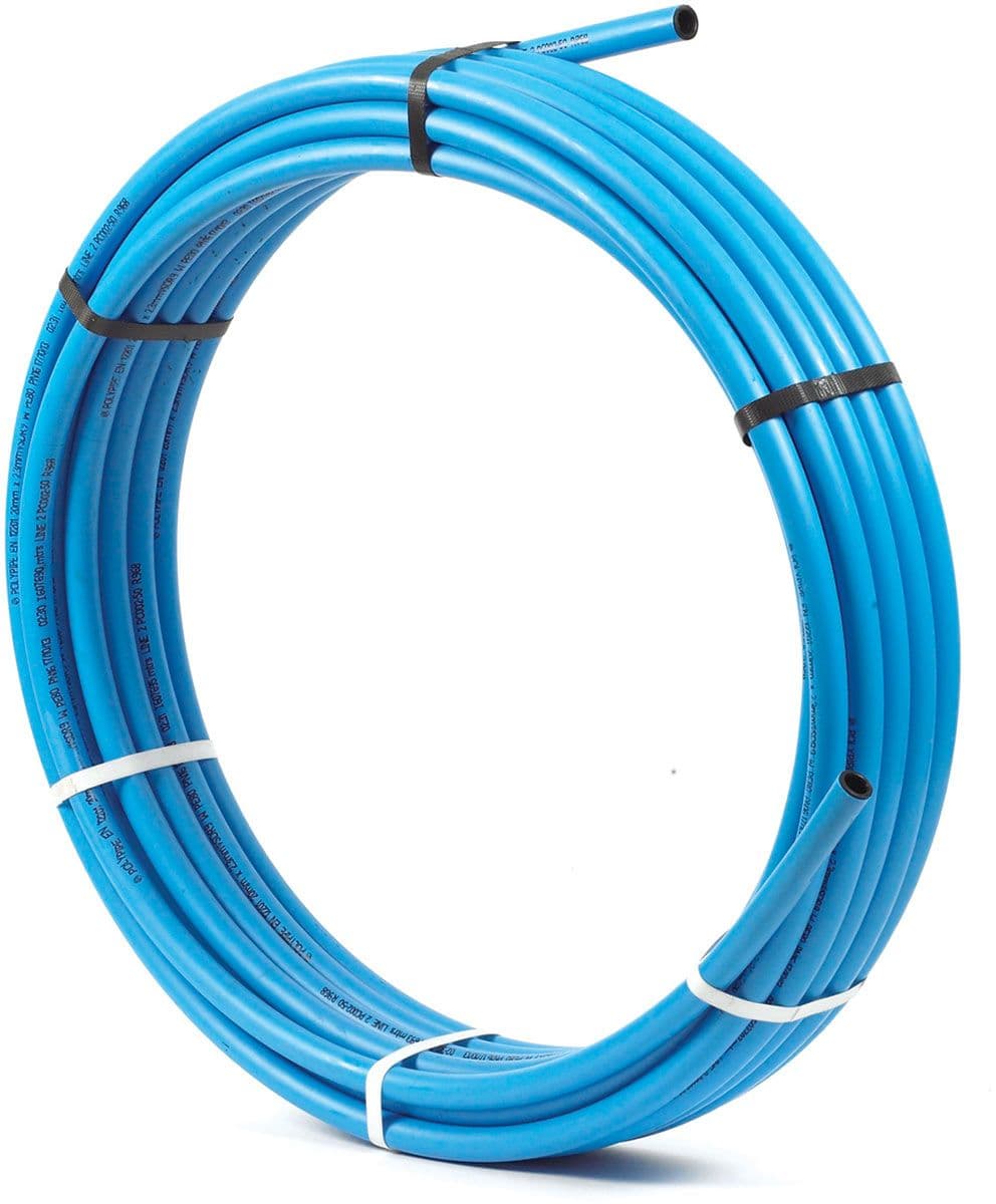 Polypipe Blue MDPE Pipe 32mm x 50m