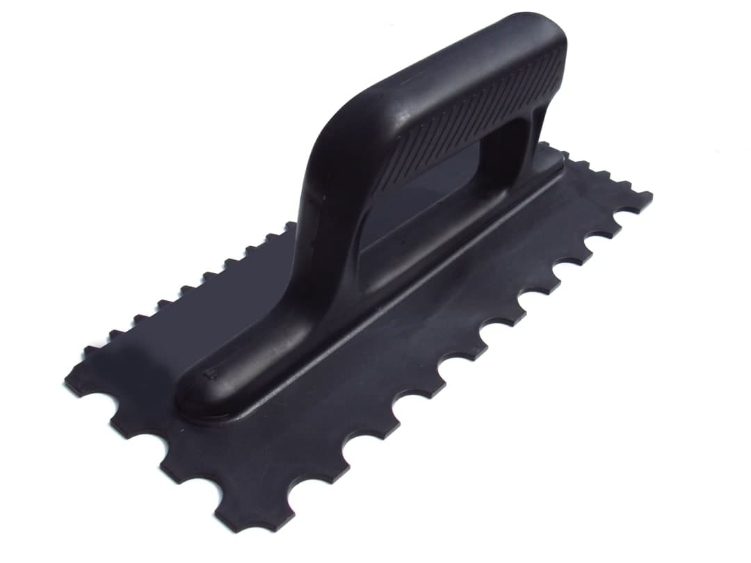 Vitrex Plastic Tile Trowel with U & V Notches 6/20mm 102963