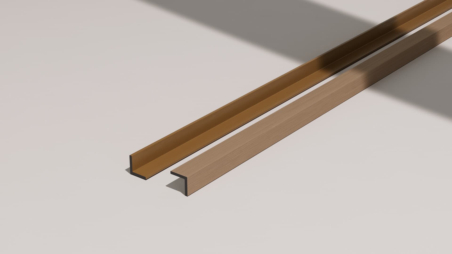 French Oak L Edge Trim