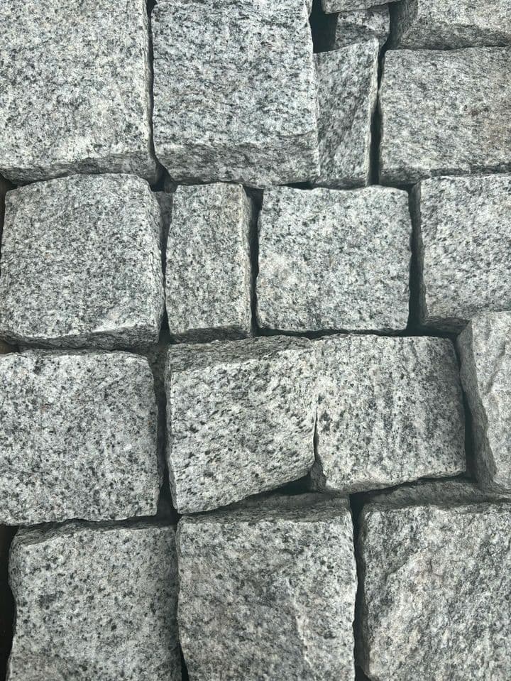 Silver Granite Setts