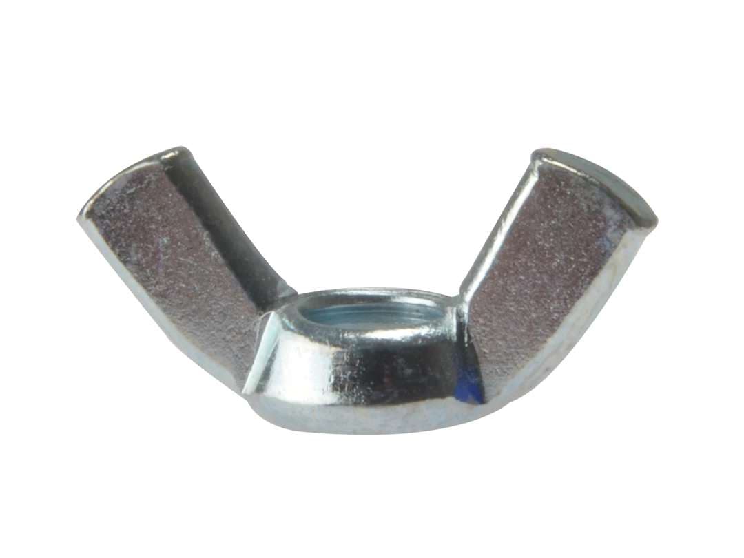 Fandf 10WING8 Wing Nuts - Zinc Plated M8 (Bag Of 10)