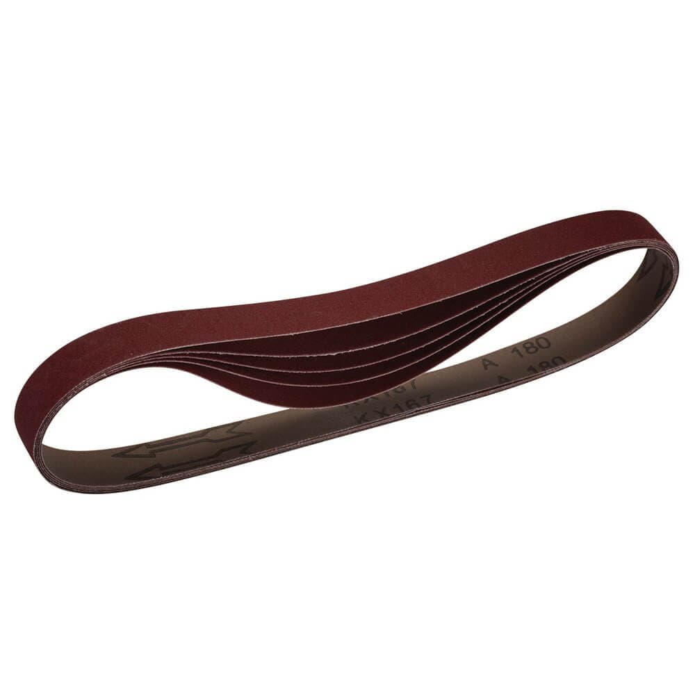Draper 08694 Cloth Sanding Belt 25 X 762Mm 40 Grit (Pack Of 5) each 1