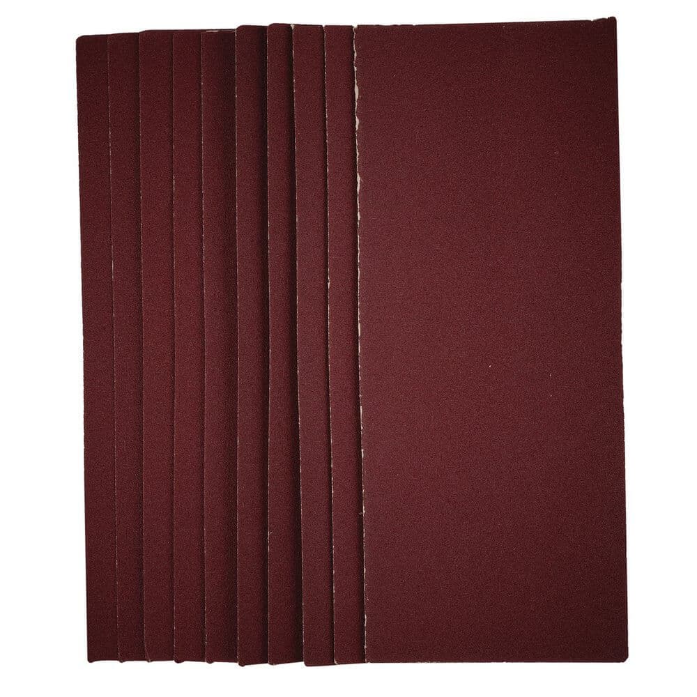 Draper 57112 1/2 Sanding Sheets 115 X 280Mm 120 Grit (Pack Of 10) each 1