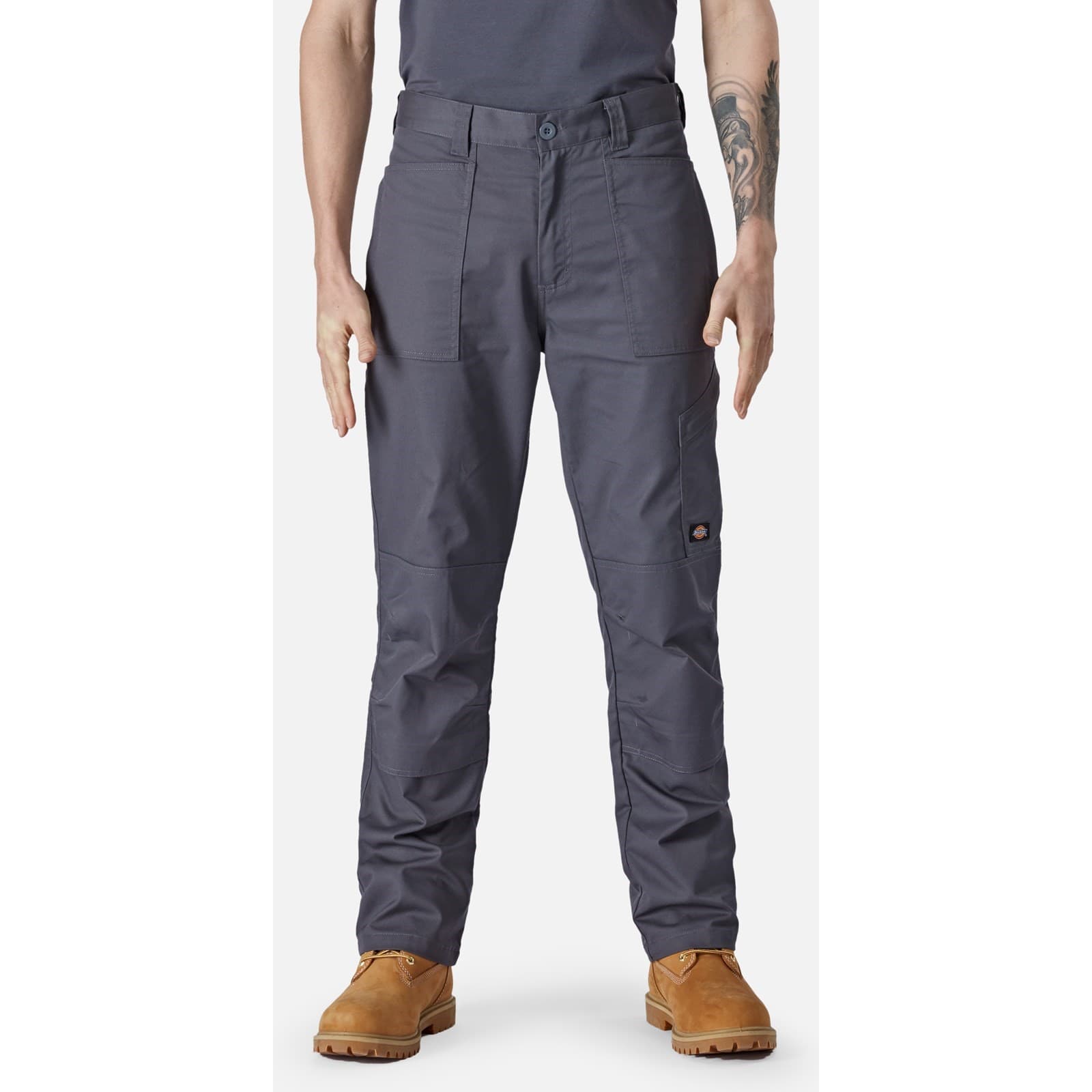 Dickies Action Flex Trouser Size 38 Grey 36203-67510-07"