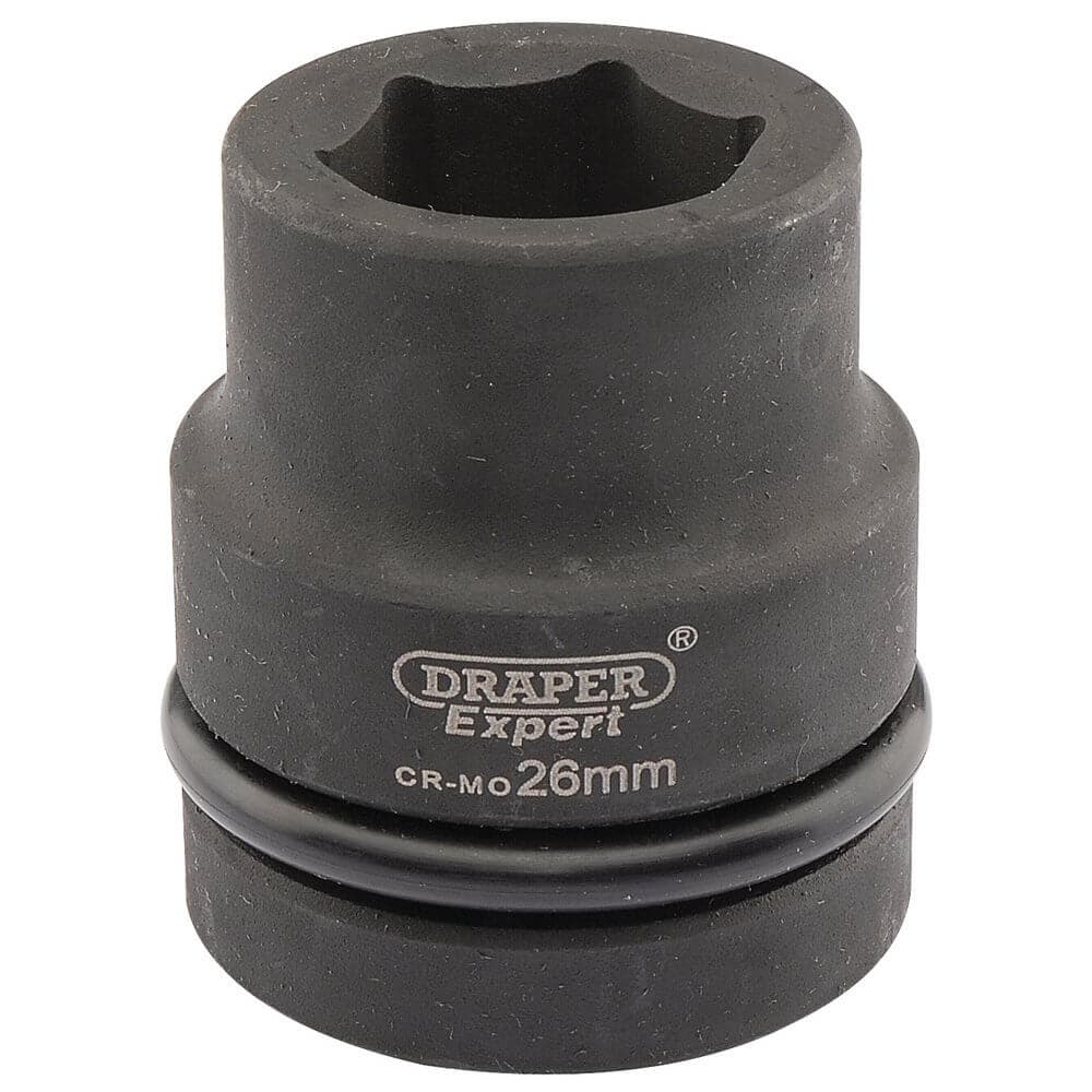 Draper Expert 05107 Expert Hi-Torq® 6 Point Impact Socket 1in Sq. Dr. 26Mm each