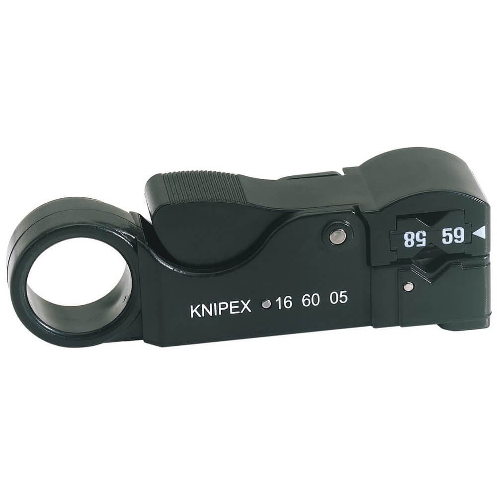 Knipex 64953 16 60 05Sb Adjustable Co-Axial Stripping Tool 4 - 10Mm each