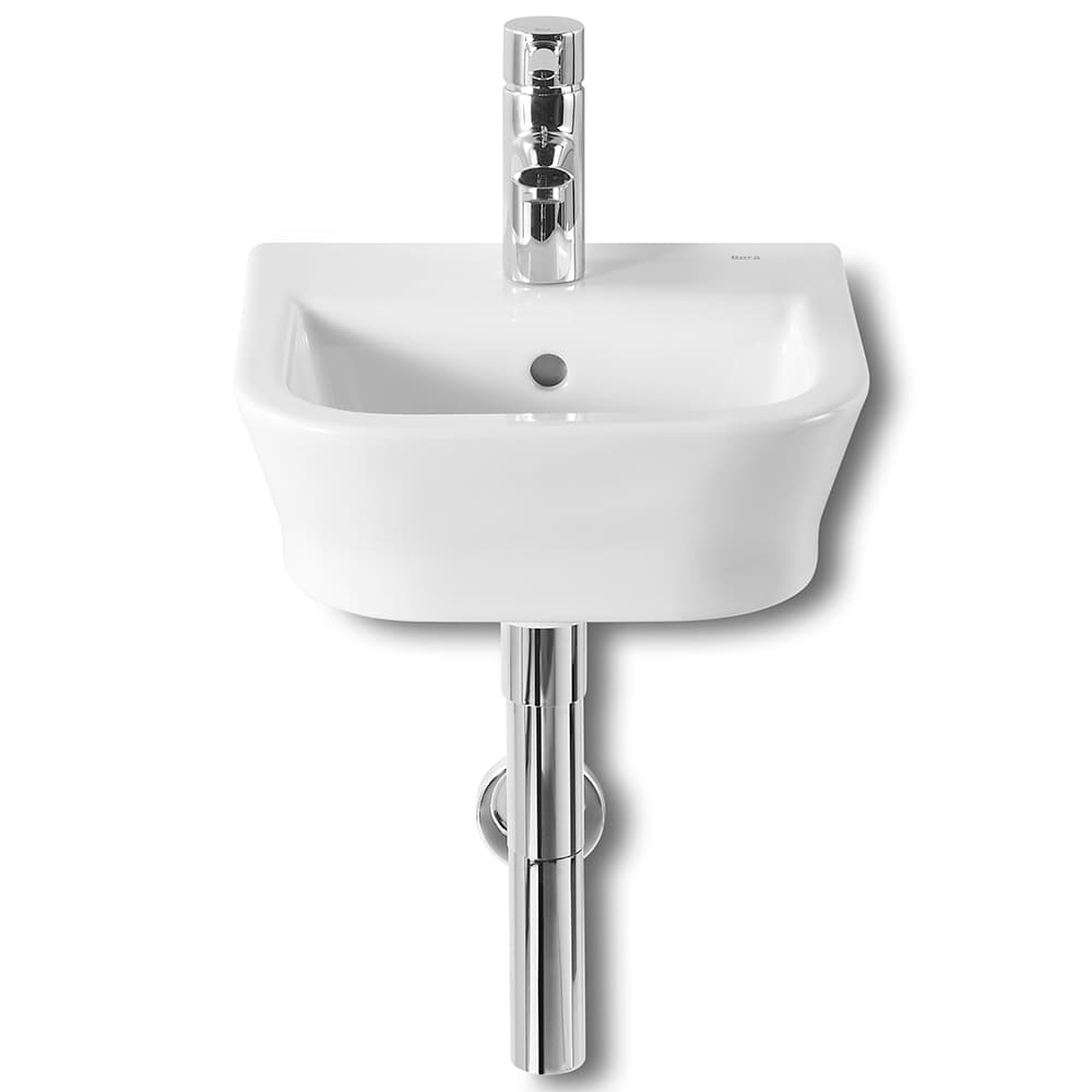 Roca The Gap Cloakroom Basin 1 Tap Hole 350mm x 320mm 327479000