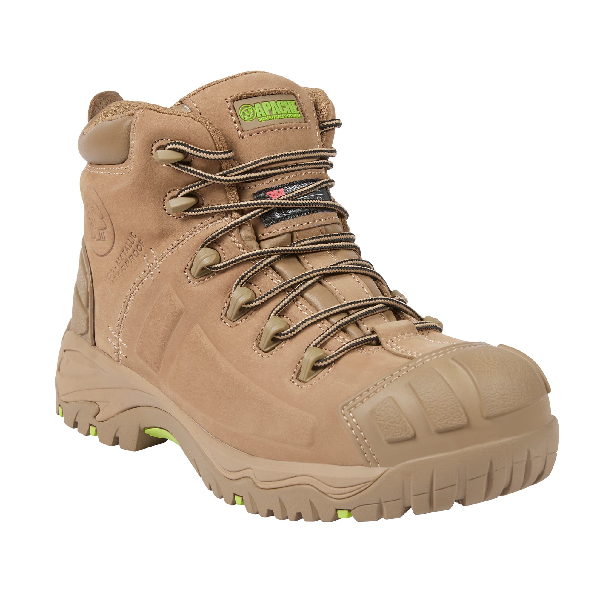 Apache Mercury Waterproof Safety Boot Stone Size 9