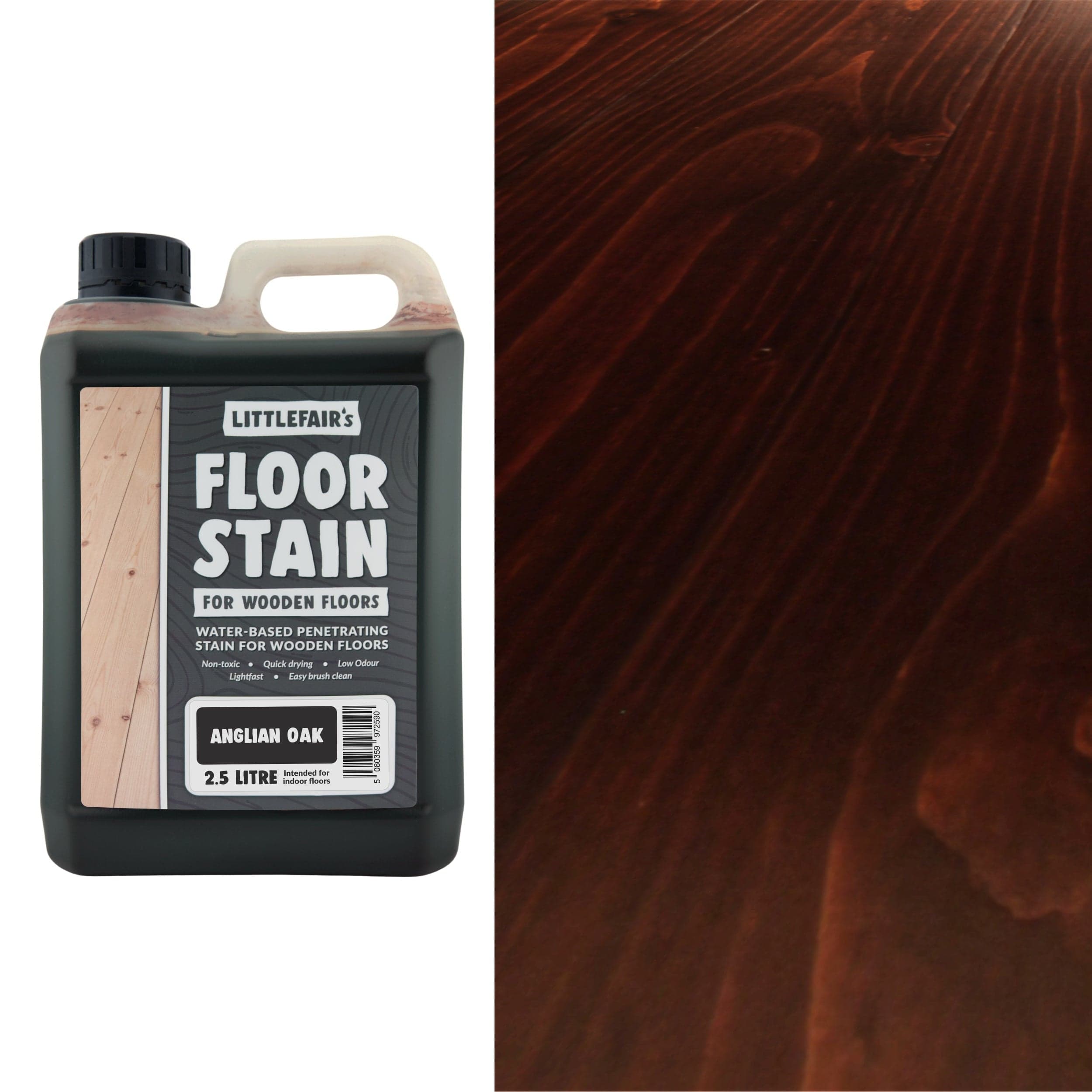 Littlefairs Water-Based Wood Floor Stain