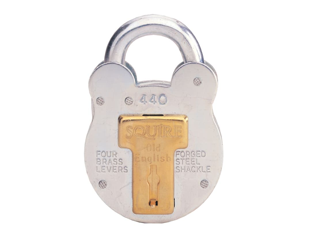 Squire Old English Padlock Galvanised 440 440